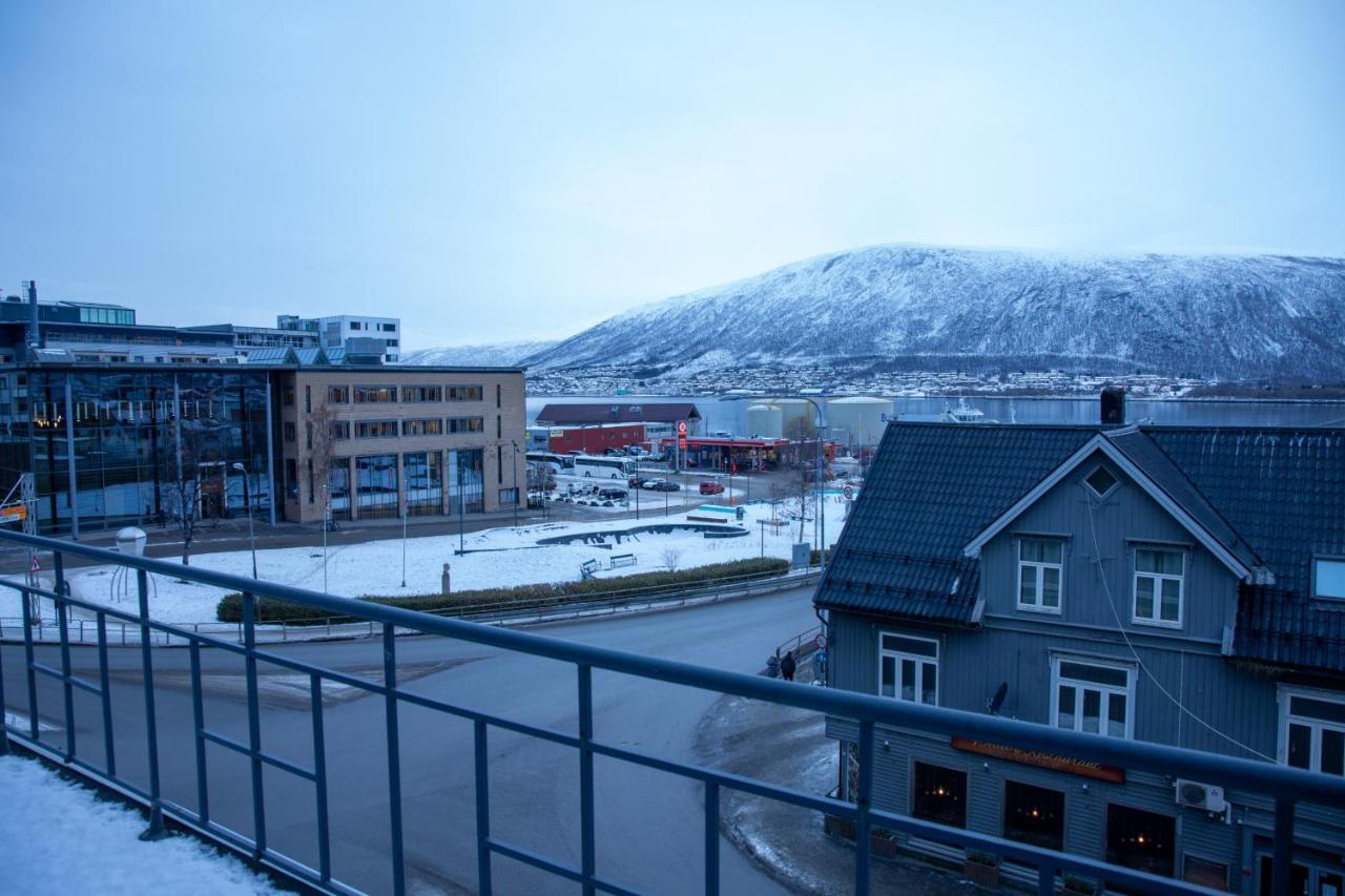 Toppleilighet Med Utsikt I Sentrum Nord Tromsø Eksteriør billede